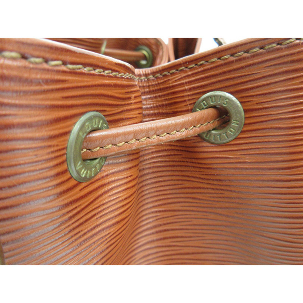 LOUIS VUITTON Epi Petit Noe Drawstring Shoulder Bag Kenya Brown - Picture 8 of 11